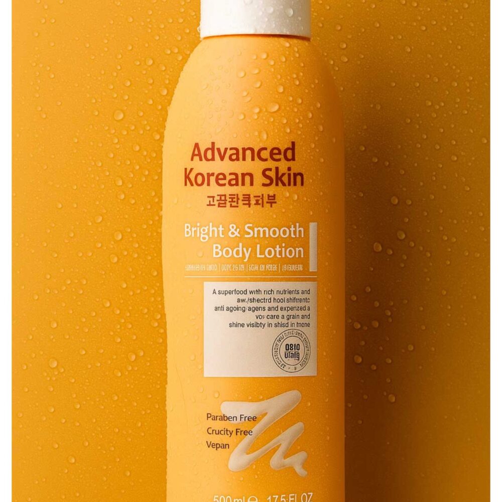 Advanced Korean Skin  Bright & Smooth Body Lotion 500ml