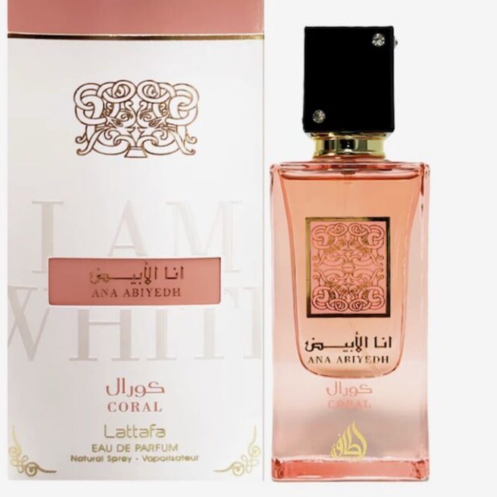Lattafa I Am White Coral EDP perfume 60ml