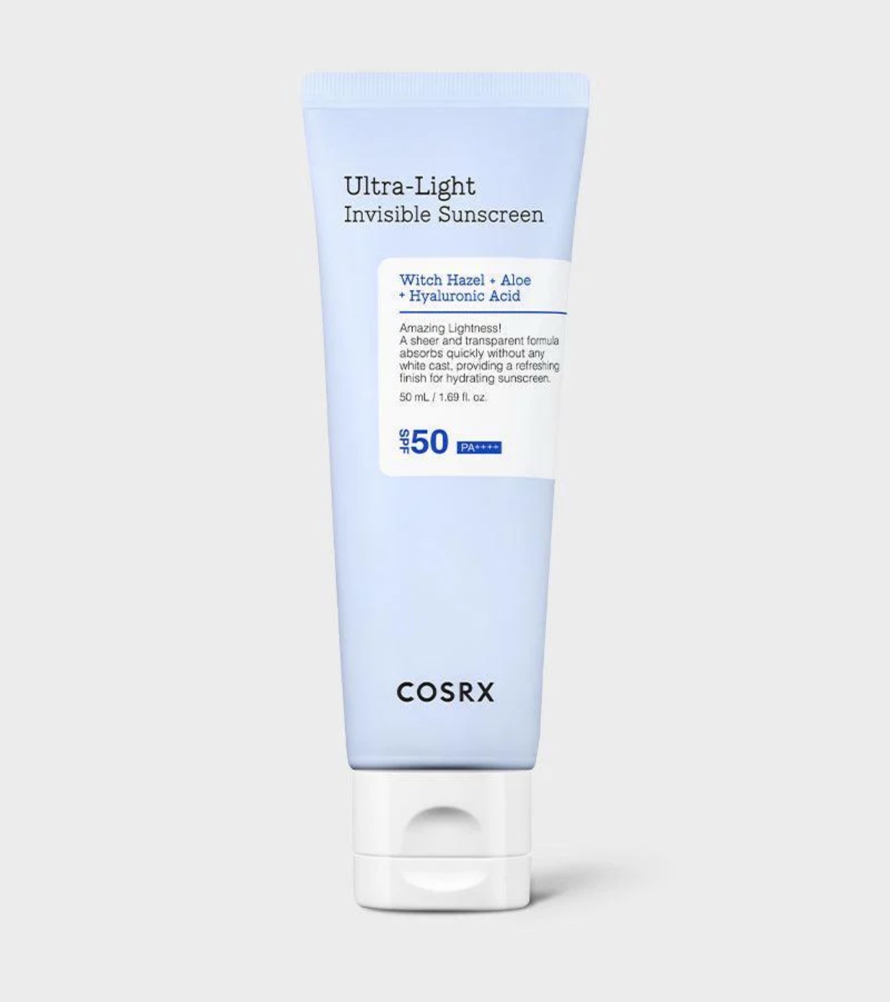 Cosrx Ultra-Light Invisible Sunscreen SPF50 PA++++