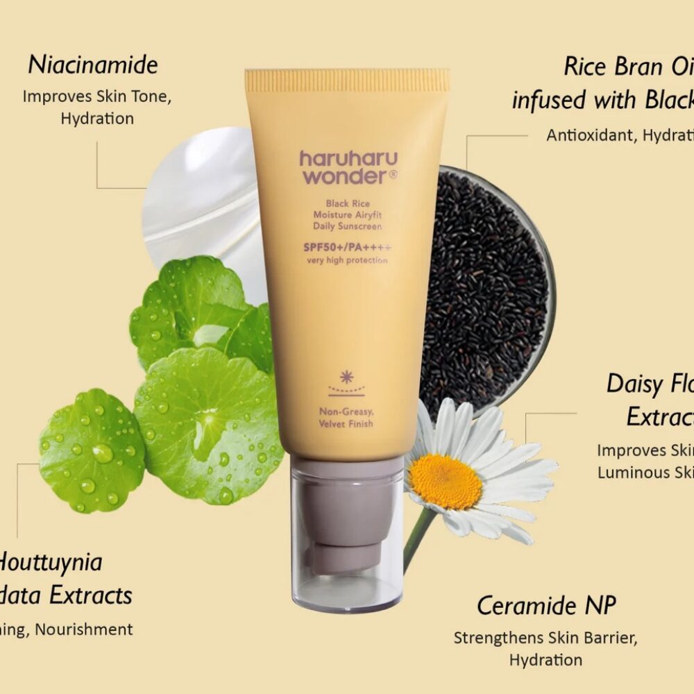 Haruharu MOISTURE AIRYFIT DAILY SUNSCREEN SPF50+/PA++++ / UNSCENTED