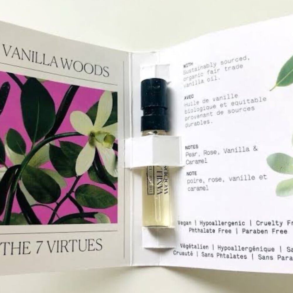 The 7 Virtues Vanilla Woods Eau de Parfum 1ml